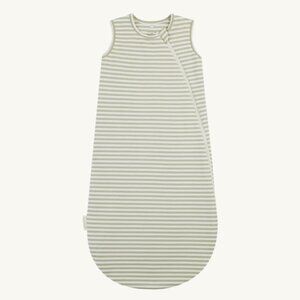 NWT -  Quincy Mae 1T Sage Stripes sleeping bag